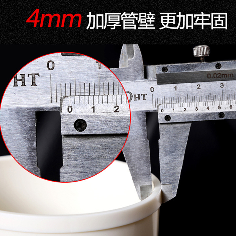 三通卫生间浴霸通风排风管三通转换接头Y型变径接口100异径通风