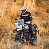 巴摩车护手护弓适用凯旋老虎9改