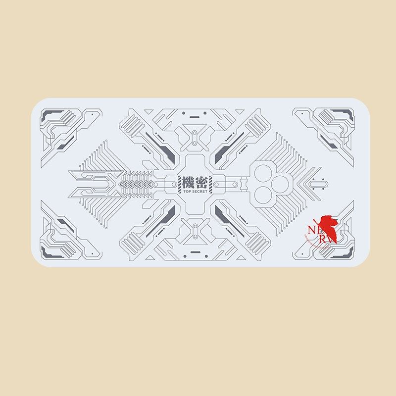 浴室防滑垫E新世纪福音战士软硅藻泥吸水地垫定制竞房酒店