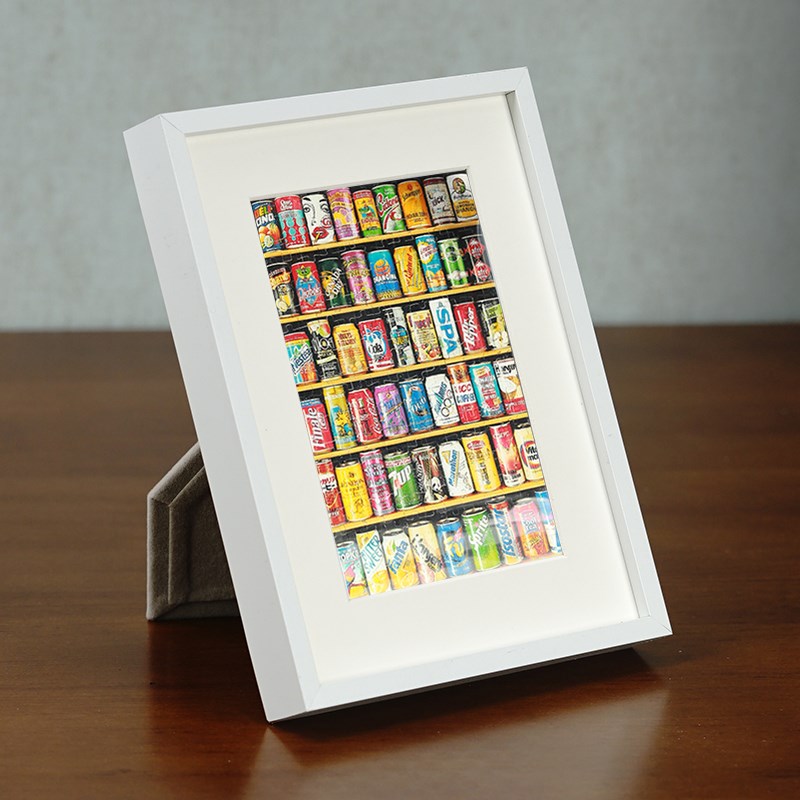 迷你拼图框2片10x15CM10片1片19片胶囊拼图裱框架相框摆台