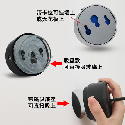 免布线调焦小 展示柜明装卧室免打孔 充电led