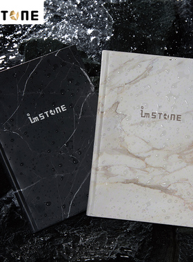 绿色环保石头纸A5A6笔记本日记本防水耐撕记事送客户企业商务礼品