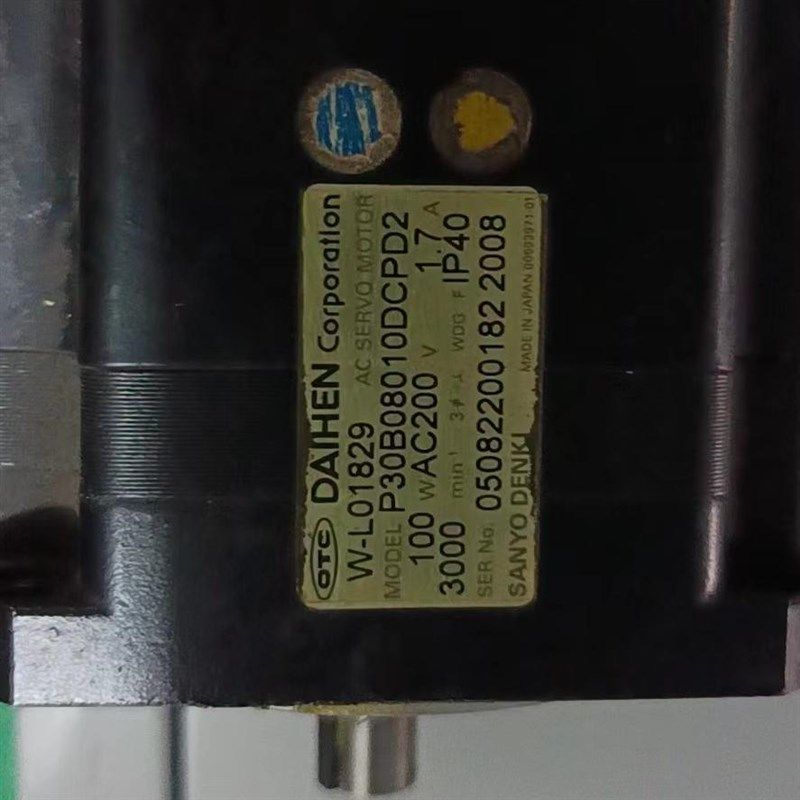 OTC机器人电机W-L01494C-P60B13120DBPD2