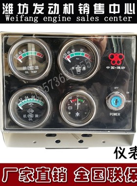 潍坊潍柴华丰柴油发动机华东仪表总成4100/4102/4105/6105仪表盘