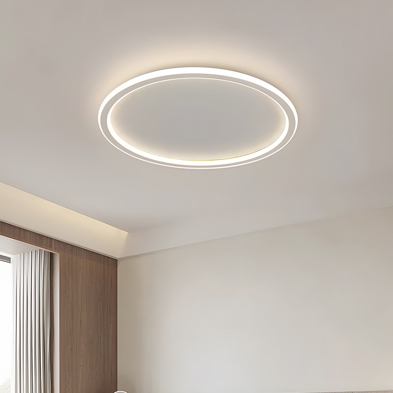 卧室灯led吸顶灯家用圆形主卧灯创意现代简约餐厅灯具超薄智能