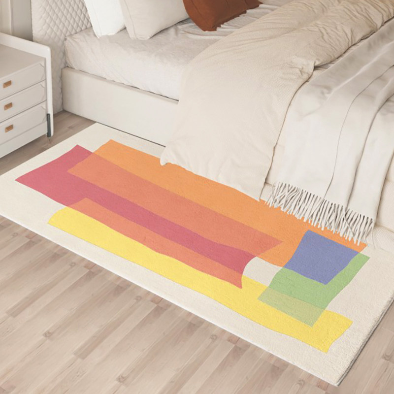 地毯卧室长条床边毯奶油风少女房间毛绒客厅地毯加厚飘窗垫可机洗,居家布艺,床边毯,淘宝优惠券,粉丝福利购,淘宝优惠卷