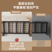 出租房卧室新款 布衣橱 全封闭挂衣橱小户型免安装