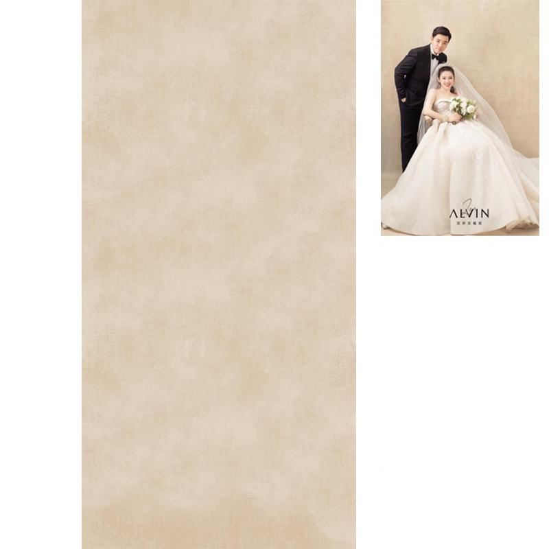 米色肌理摄影背景布韩风拍照背景纸喷绘写真拍照布贴墙背景婚纱照