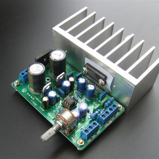 立体声 NE5532带散热器 TDA1521功放板 带大S