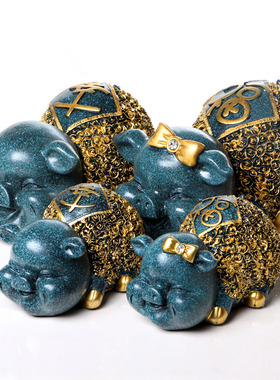 北欧风格麋鹿摆件样板房家里电视柜茶几艺术软装饰品个性摆设创意