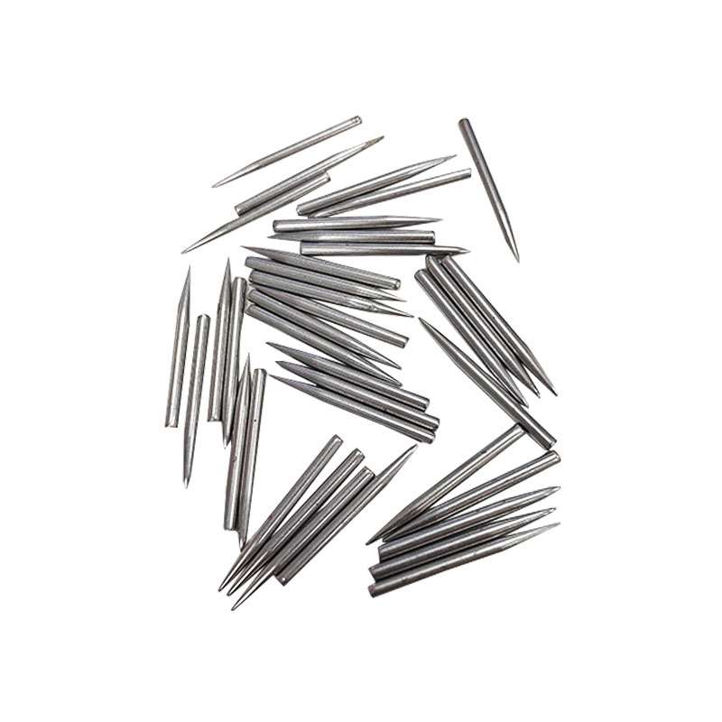 刀模实心冲 实心孔 尖冲平头钢针白尖针 中针细针钢针 刀模印刷用
