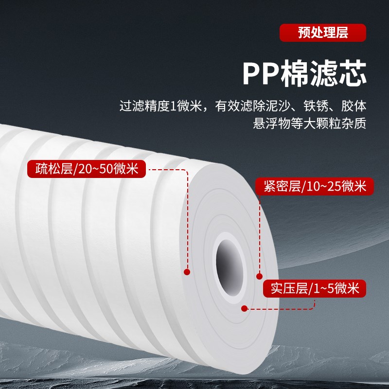 CICOT前置过滤器大白瓶滤芯滨特尔大蓝瓶10寸20寸滤瓶通用替换芯