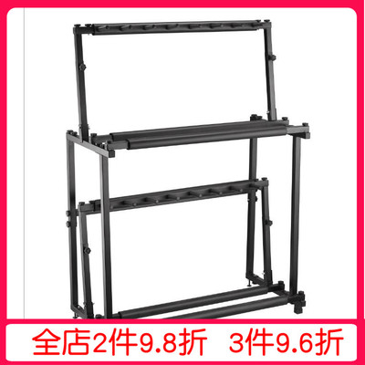 7头双层尤克里里排架发射器琴架软弹水弹排架玩具模型展示架