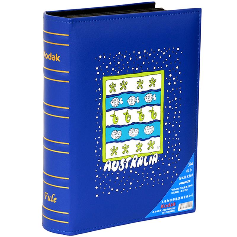 柯达相册影集本4R6寸插页式宝宝200张家庭相簿旅游纪念册过塑可放