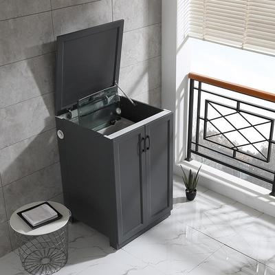 太空铝波轮翻盖滚筒洗衣机柜定制储物柜户外防水防晒洗衣机保护罩