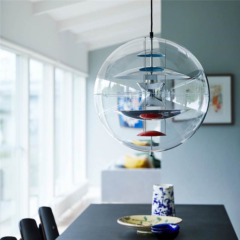 丹麦VerpanVPGlobe餐厅吊灯北欧设计师时尚星球客厅餐桌吧台灯具