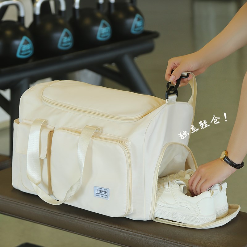 可折叠旅行包大容量女运动健身包短途出差登机包旅游行李收纳袋