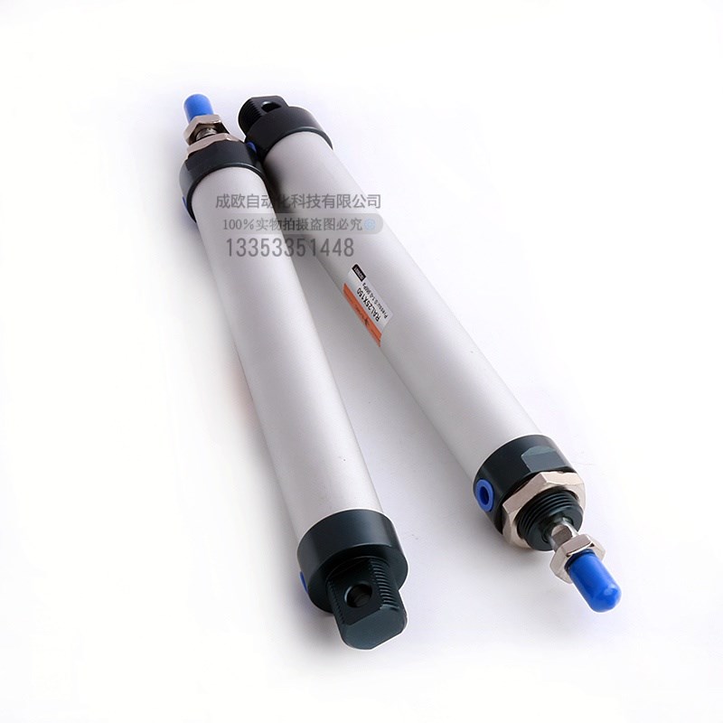 铝合金迷你气缸RAL16X20X25X32X50X75X100X125X150X200X300-S-UCM