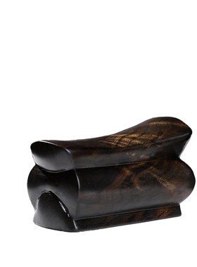 天然金丝楠阴沉木创意棺材文玩手把件家居桌面工艺品