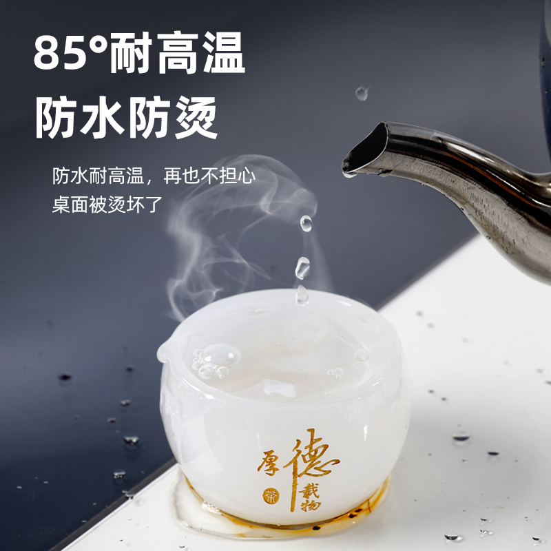 抑菌透明防尘办公桌垫PVC软玻璃长方形商务办公桌布防水桌面垫子