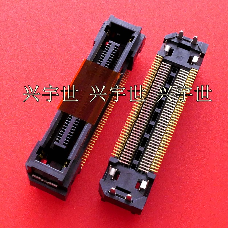 FX23-80S-0.5SV10板对板连接器80pin0.5mm间距2排母座厚款