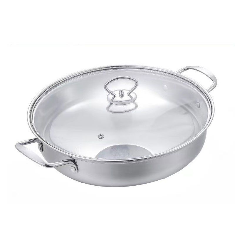 凹面电磁炉圆底汤锅家用商用火锅燃气灶通用带蒸片大容量,厨房/烹饪用具,汤锅/汤桶/卤肉桶,淘宝优惠券,粉丝福利购,淘宝优惠卷