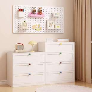抽屉式收纳柜儿童置物柜五抽斗柜卧室钢制客厅储物柜婴儿喂养台柜