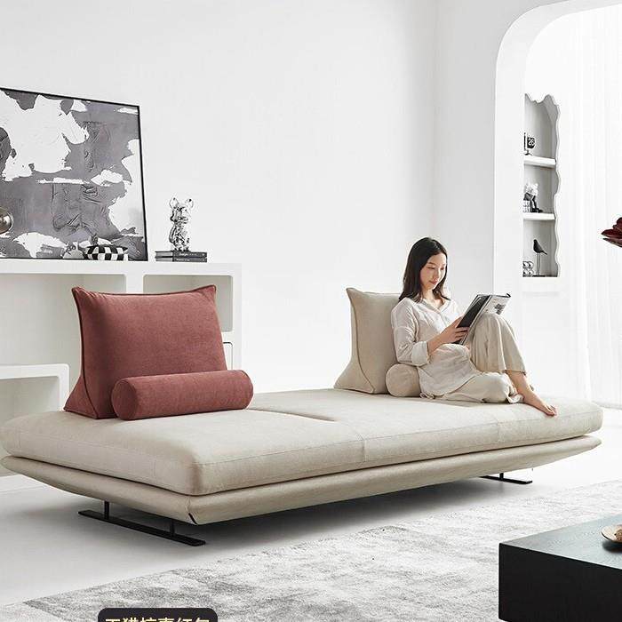 普拉多沙发布艺写意空间客厅小户型意式极简设计师双面prado沙发