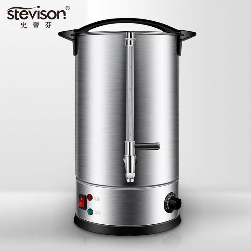 史蒂芬商用双层开水桶食品级304内胆丨出水量手动加水SDF-GP12
