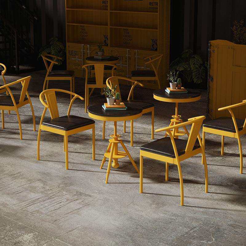 网红吧台桌椅组合工业风铁艺靠背餐桌椅实木奶茶店咖啡店旋转圆桌,五金/工具,其他电线电缆,淘宝优惠券,粉丝福利购,淘宝优惠卷