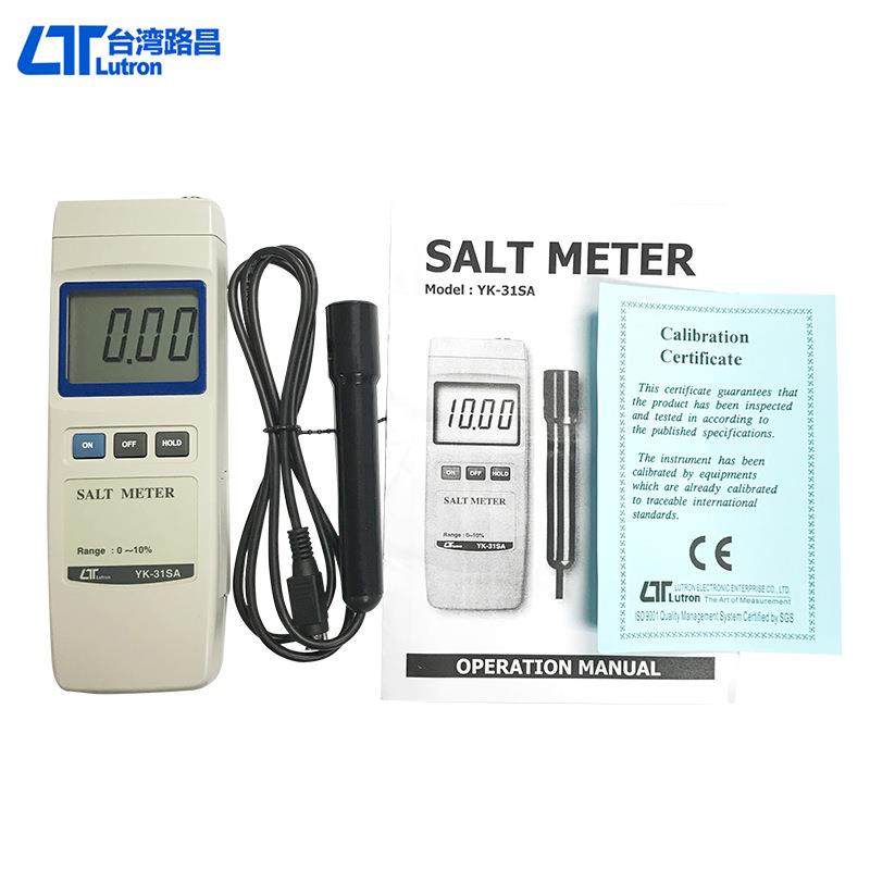 LUTRON路昌YK-31SA盐度计YK-31SA数字式盐份计