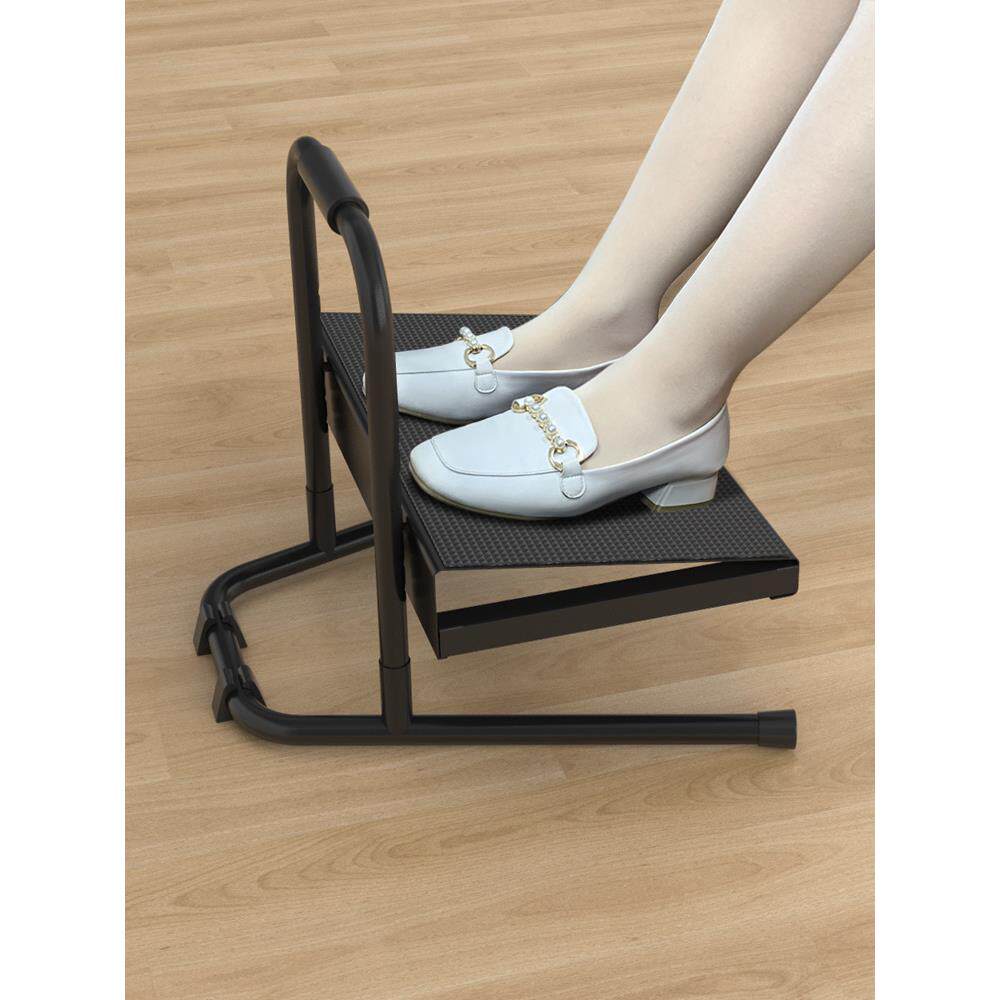 办公室脚踏板桌下脚凳可调节升降搁脚垫工位放脚踏踩脚垫脚器