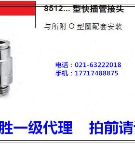 zz/44康茂胜康茂盛851681285 -/i 12-12-/ 快插接头 1moca8 8518