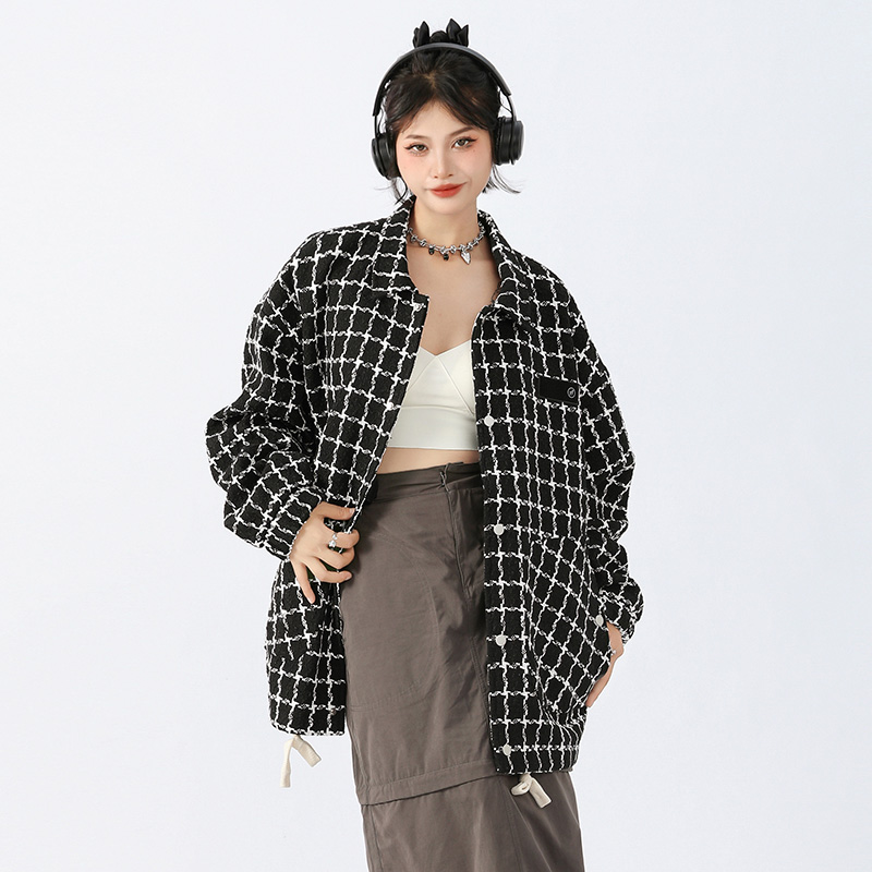 LA（女装）长袖衬衣高级日系外套