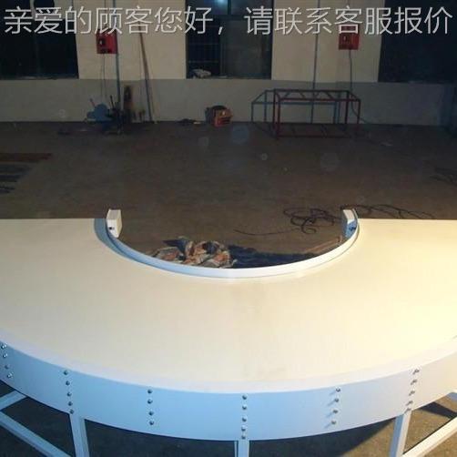 大中小带型转弯输水送U型流线皮带转弯机电子生产皮输机送机皮带
