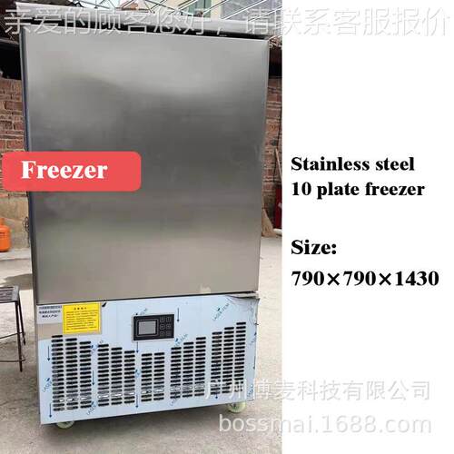 柜急冻柜商667用海鲜水饺包子低温冰10盘极速冷冻freezi柜g cabin