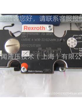 力士乐GREX RO3T4WRAE6W3H比例阀4WRAE6W0-22/24K31/F1V