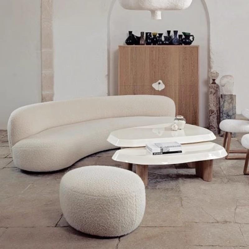 现代办公沙发简约创意商务大堂会客厅接待室组合休闲休息区弧形椅