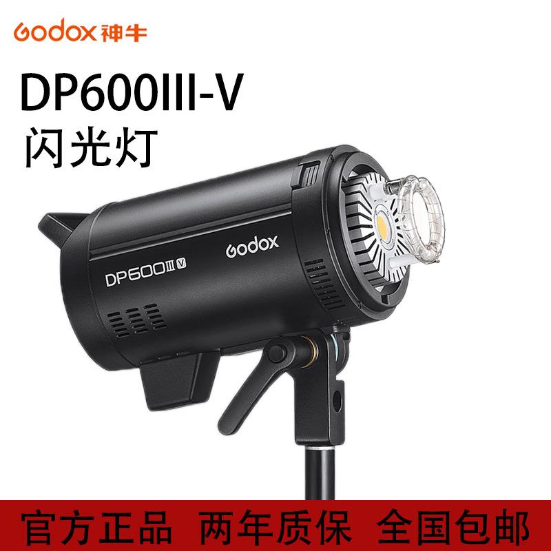 神牛DP600III-V四代影棚闪光灯600w摄影灯室内大型影室灯家居人像