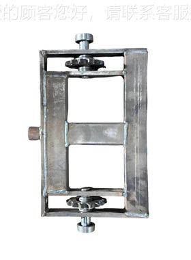 货梯升降方管定制1:3横链顶头油缸货梯缸横油梁16396A梁20A条板式