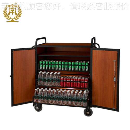 广州酒店旅馆给客房C-111饮补木纹色矿泉水料装载车C-1车11