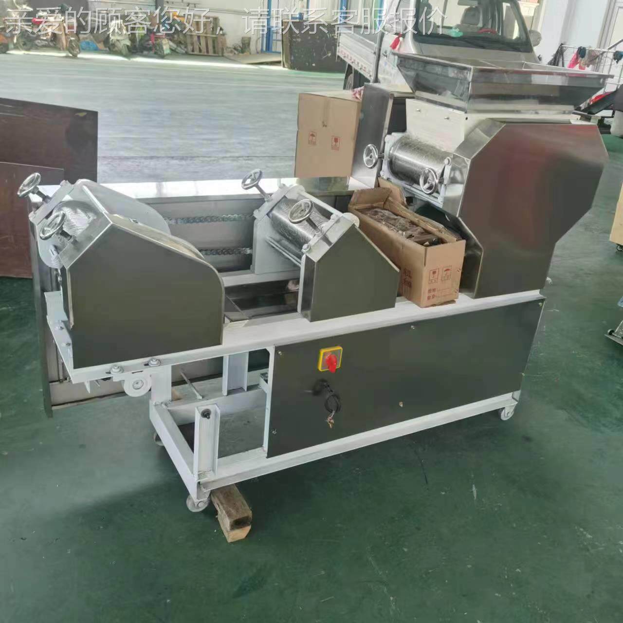 全商用仿手工条机 自动爬杆挂面机 食堂玉米谷杂面粮825鲜五面条