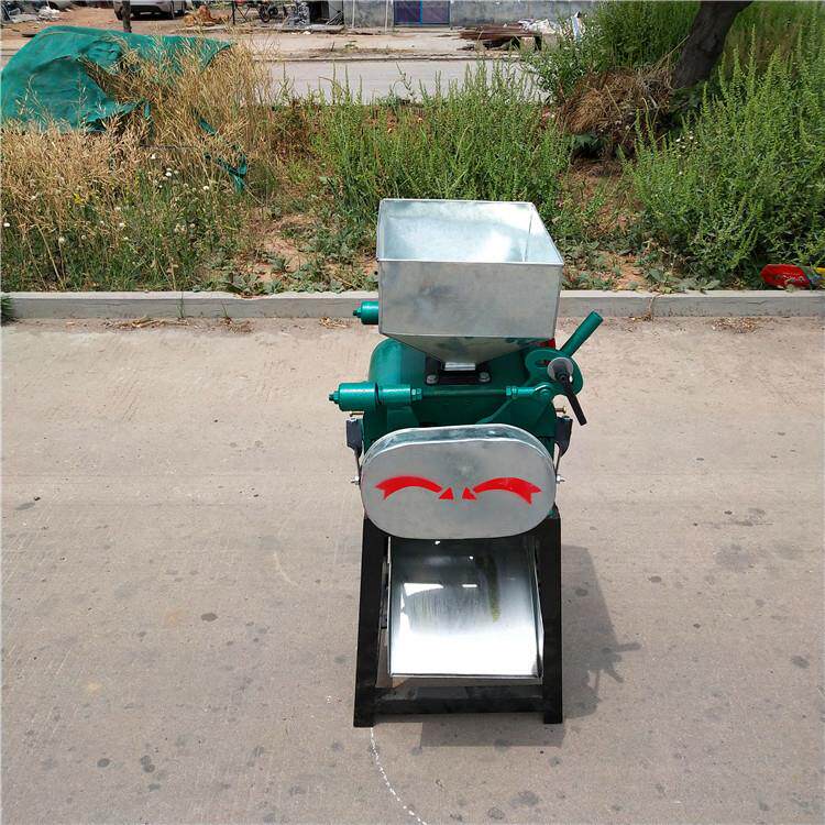 对式花小生破碎挤扁机 家IEL用中型燕麦挤扁机 立辊式压机扁型号