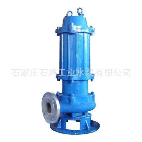 石鸿牌潜水式污水泵150WQ200-30-37化粪池排污泵废水提升泵