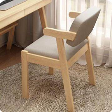 实木餐椅家用简约电脑椅子舒适学生学习椅书桌椅卧室,3C数码配件,USB灯,淘宝优惠券,粉丝福利购,淘宝优惠卷