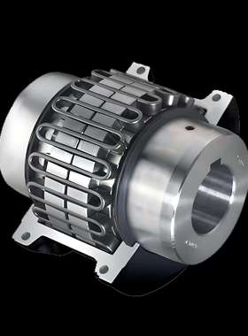 蛇型弹簧联轴器61407井下输送机弹性蛇簧联轴器弹簧铝制罩壳现