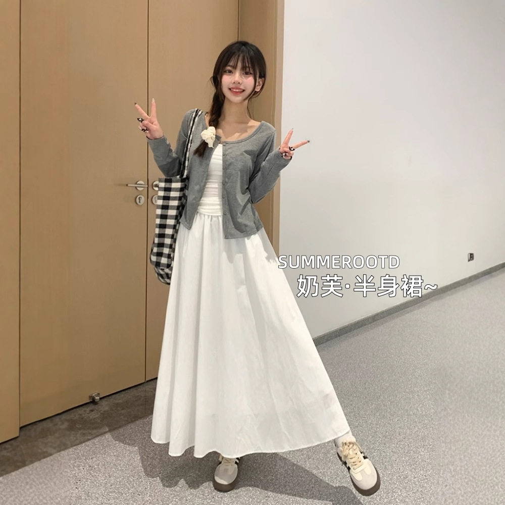 抖音质量奶芙半身裙女2025年半身裙