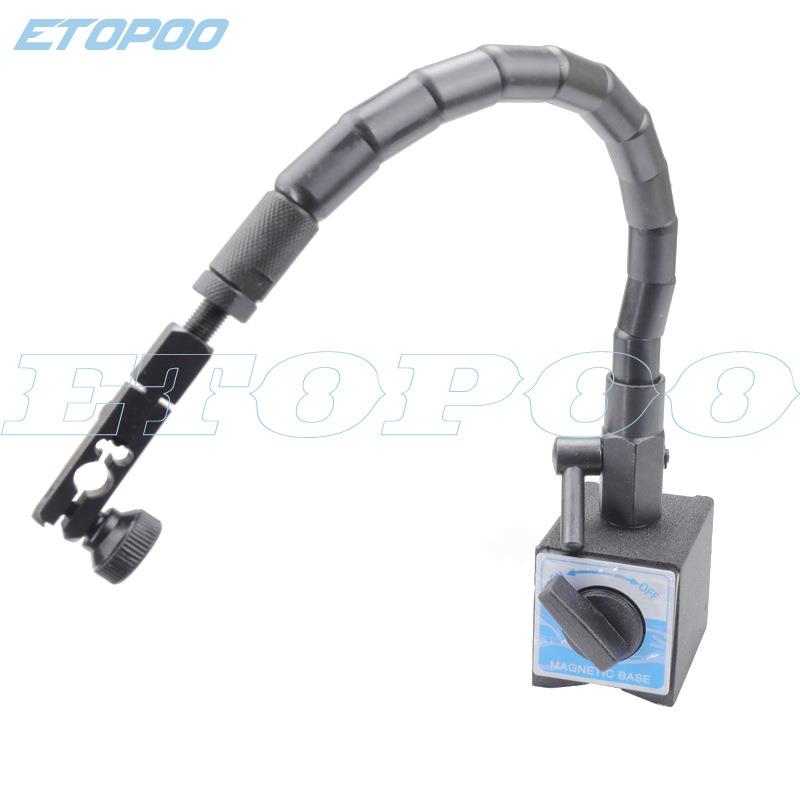 磁性表座柔性杆磁性表座万向百分磁力表架坐蛇形磁力表座