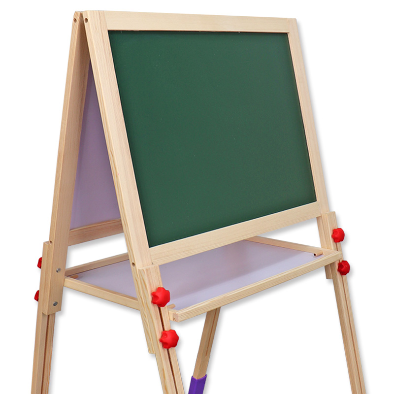 儿童画架写字板可擦白板画板支架式家用小黑板双面磁性小孩涂鸦板