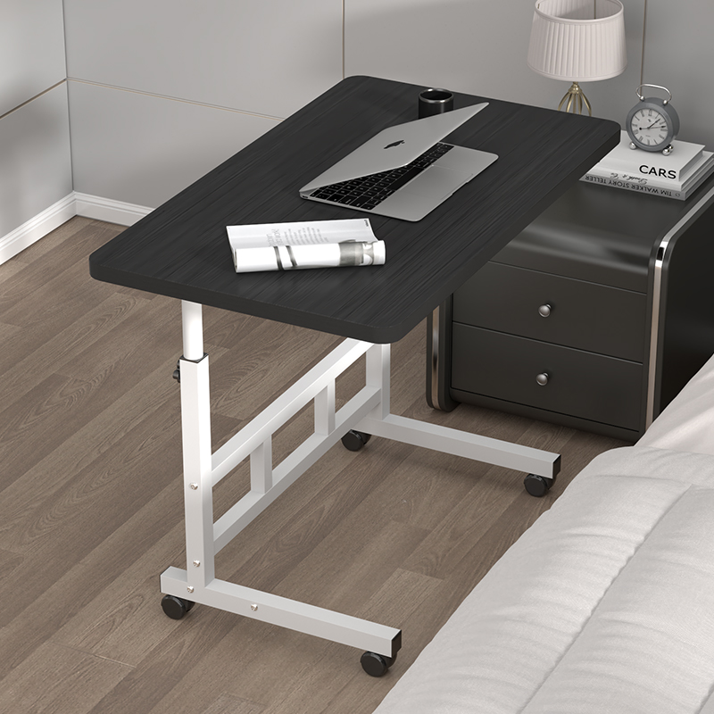 可移动升降床边桌家用笔记本电脑桌宿舍床上书桌大学生懒人小桌子